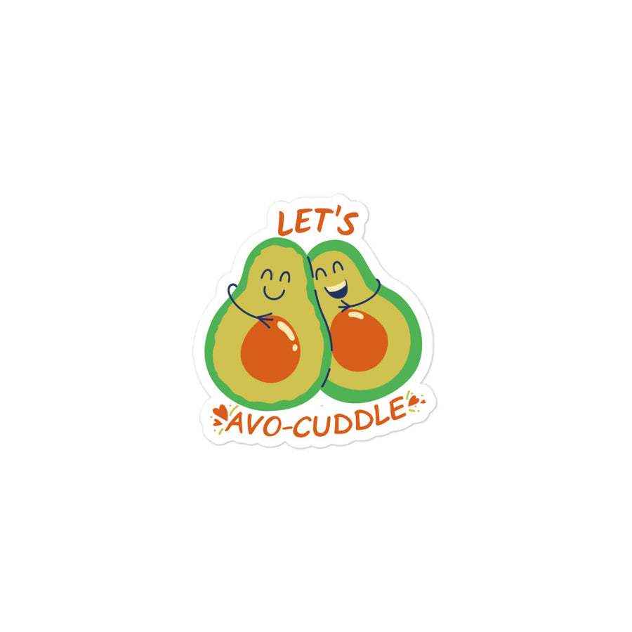 Lets Avo-Cuddle Sticker