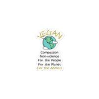 Reasons to be Vegan Sticker