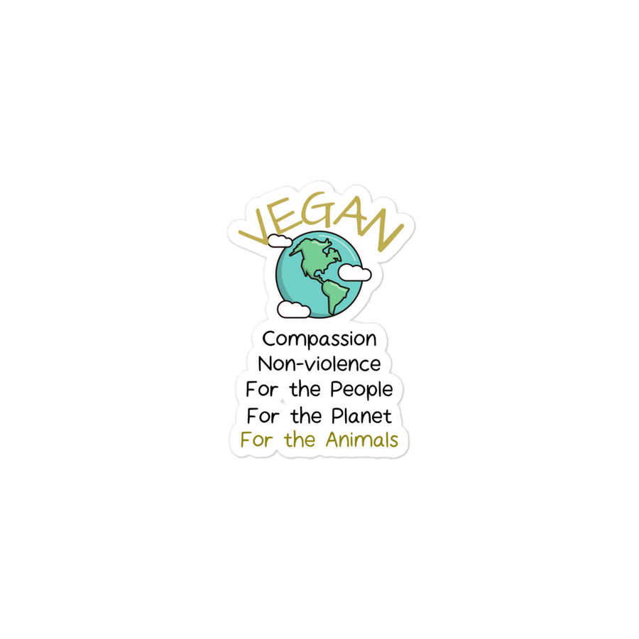 Reasons to be Vegan Sticker