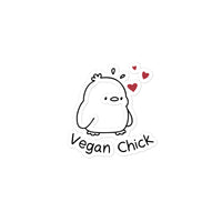 Vegan Chick Sticker