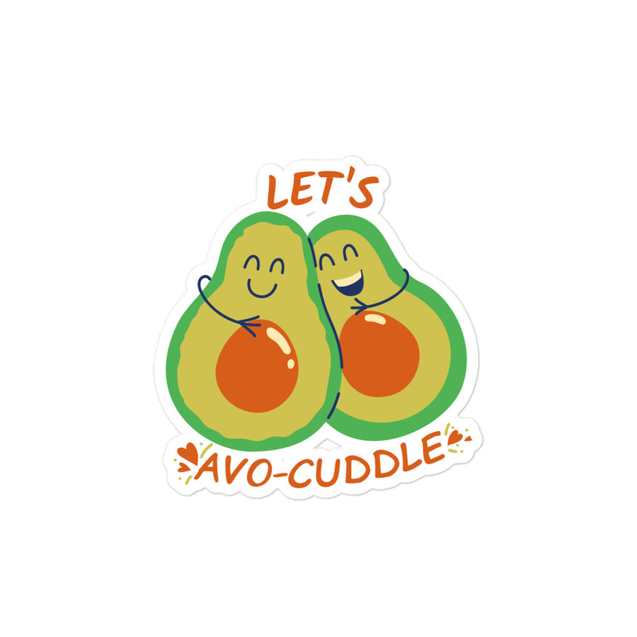 Lets Avo-Cuddle Sticker