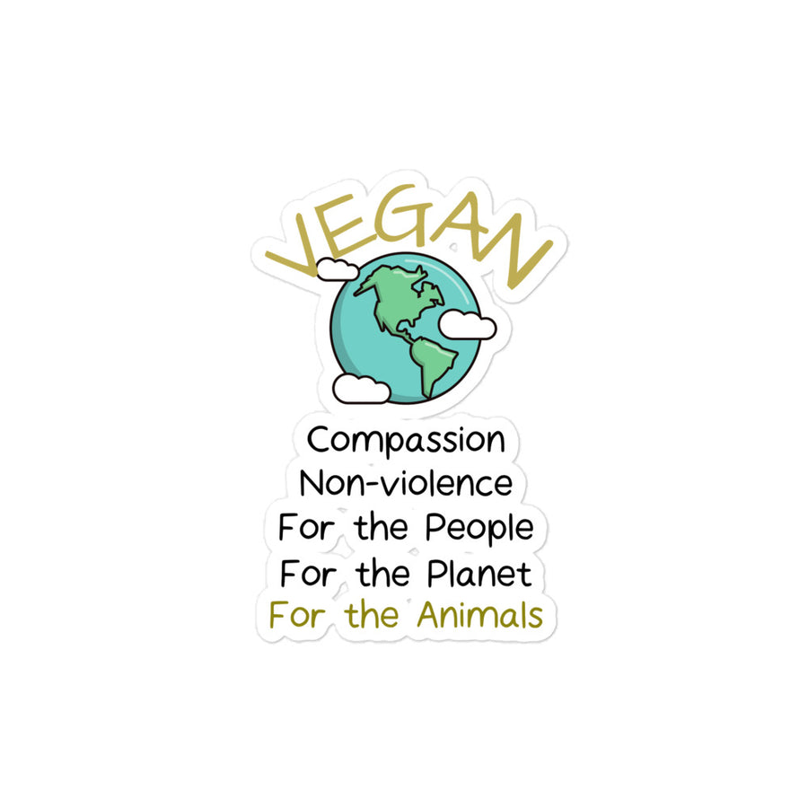 Reasons to be Vegan Sticker