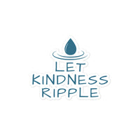 Let Kindness Ripple Sticker