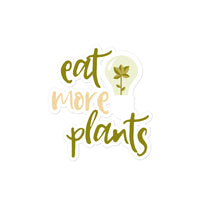 Eat More Plants Sticker