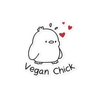 Vegan Chick Sticker