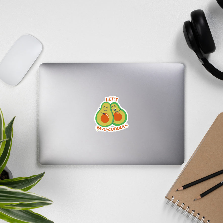 Lets Avo-Cuddle Sticker