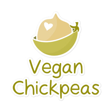 Vegan Chickpeas Sticker