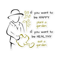 Plant a Garden Sticker