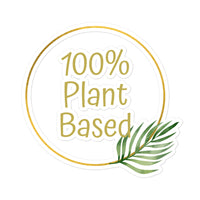 100% Plant Based Sticker