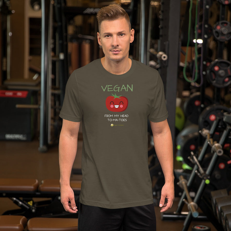 Vegan From My Head To-ma-toes Tee