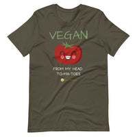 Vegan From My Head To-ma-toes Tee