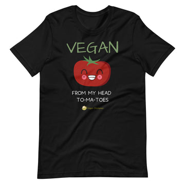 Vegan From My Head To-ma-toes Tee